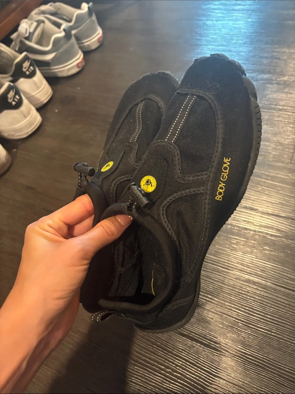 Body Glove Kids Black and Yellow Water Shoes